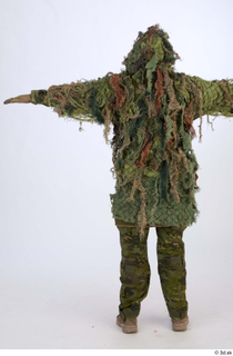 Photos Andrew Elliott Sniper in Ghillie t poses whole body…